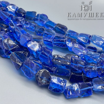 Аквакварц куски синий ~ 16 мм