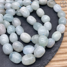 Аквамарин галтовка ~ 10-12 мм