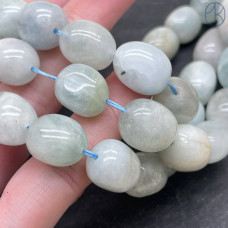 Аквамарин галтовка ~ 10-12 мм