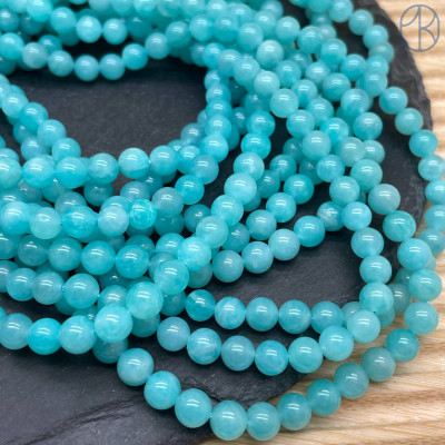 Амазонит №3 А качество 6 мм