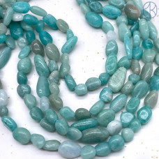 Амазонит галтовка №1 ~ 6-8 мм