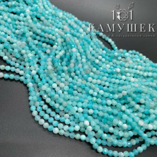 Амазонит микроогранка №2 4 мм