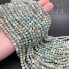 Амазонит микроогранка 4 мм