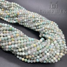 Амазонит микроогранка 4 мм