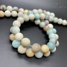 Амазонит микс №1 12 мм