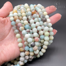 Амазонит микс №1 8 мм