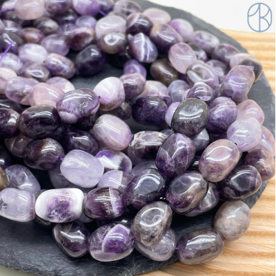 Аметист галтовка ~ 14-18 мм