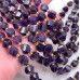 Аметист крученая огранка 8 мм