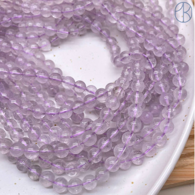 Аметист лавандовый 6 мм