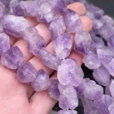 Аметист лавандовый куски ~ 11-15 мм 