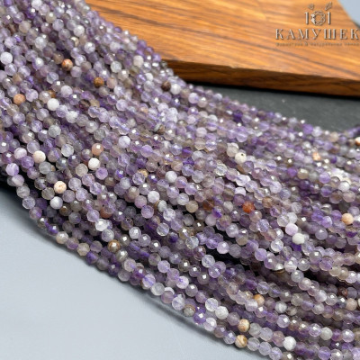 Аметист микроогранка №1 3,5 мм
