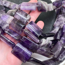 Аметист прямоугольник 22х16 мм