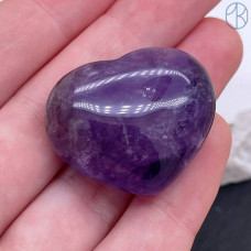 Аметист сердце ~ 2 см