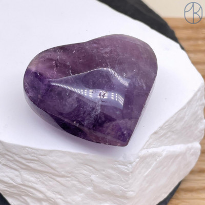 Аметист сердце ~ 4х4 см