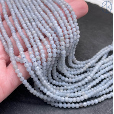 Ангелит голубой микроогранка 3 мм