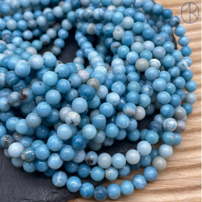 Арагонит голубой 6 мм