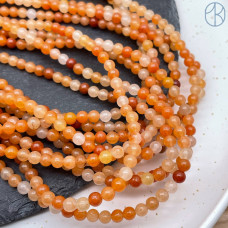 Авантюрин красный 4 мм 