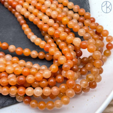 Авантюрин красный 6 мм 