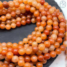 Авантюрин красный 8 мм 