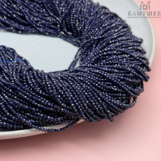 Авантюрин синий имитация микроогранка 2 мм