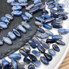 Авантюрин синий сколы ~ 12-16 мм