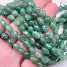 Авантюрин зеленый галтовка 6-8 мм Авантюрин зеленый галтовка 6-8 мм