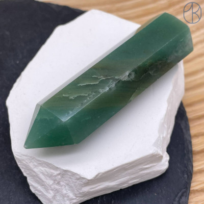 Авантюрин зеленый кристалл ~ 8 см