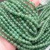 Авантюрин зеленый мелкая огранка 6 мм (128 граней)