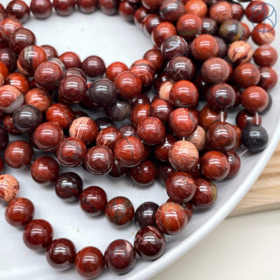 Австралийская красная яшма 10 мм
