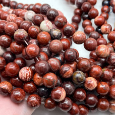 Австралийская красная яшма 10 мм Австралийская красная яшма 10 мм