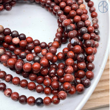 Австралийская красная яшма 6 мм Австралийская красная яшма 6 мм