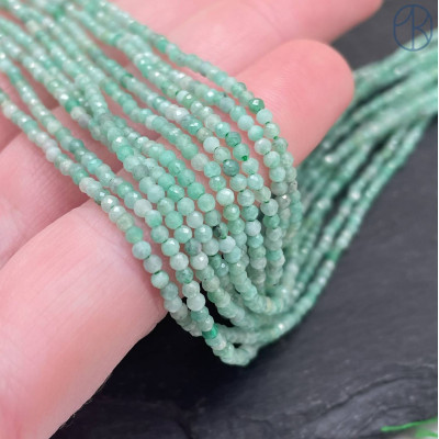 Берилл (изумруд) микроогранка 2 мм 