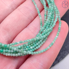 Берилл (изумруд) микроогранка 2 мм 