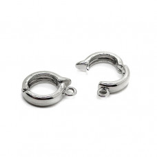 Бейл съемный, цвет серебро 11 мм