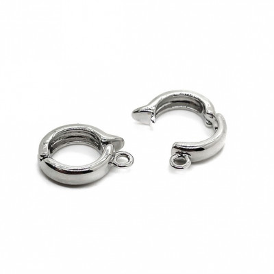 Бейл съемный, цвет серебро 11 мм