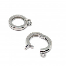 Бейл съемный, цвет серебро 11 мм