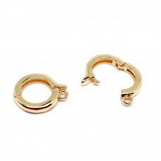 Бейл съемный, цвет золото 11 мм