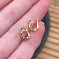 Бейл съемный, цвет золото 9 мм 