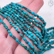 Бирюза галтовка ~ 3-6 мм
