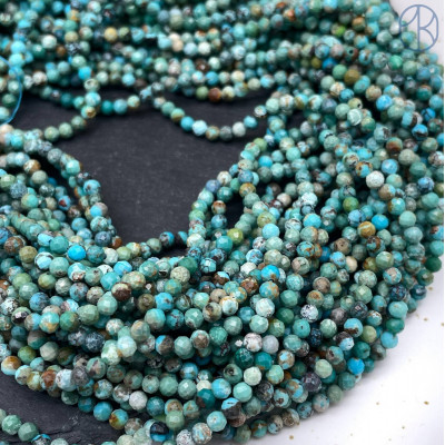 Бирюза микроогранка №1 3 мм