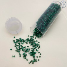 Бисер TOHO Aiko 15/0 Silver-Lined Green Emerald (36)