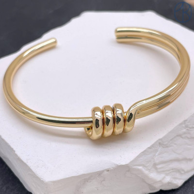 Браслет №12 цвет золото