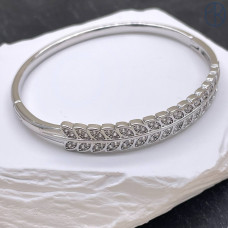 Браслет №2 цвет серебро