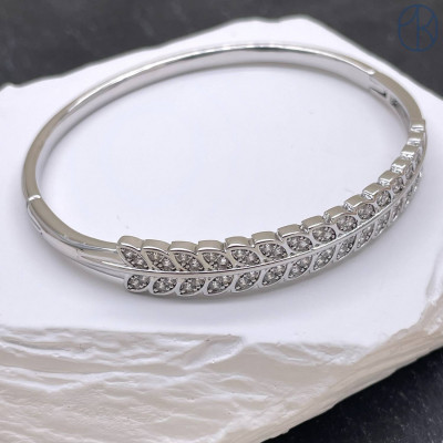 Браслет №2 цвет серебро