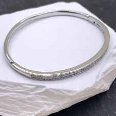 Браслет №4 цвет серебро