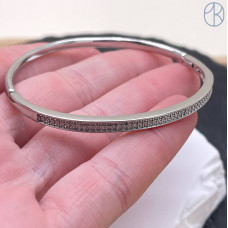 Браслет №4 цвет серебро