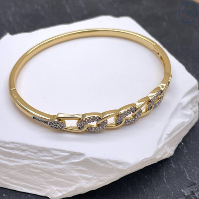 Браслет №7 цвет золото