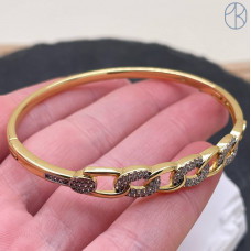 Браслет №7 цвет золото