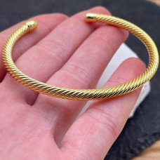 Браслет №8 цвет золото