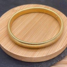 Браслет сталь №3 цвет золото Браслет сталь №3 цвет золото